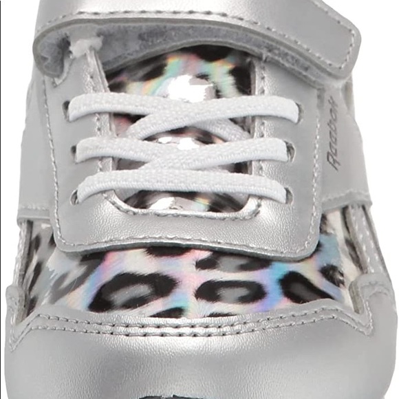 silver leopard print reeboks shoes - Picture 2 of 5